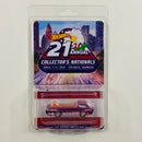 2021 Hot Wheels de Convención Limited Edition 3,894/4,000 21st Annual Collectors Nationals Dinner Car Dodge Deora Concept magenta spectraflame Redline RL