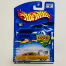 2002 Hot Wheels Evil Twin 123 dorado metálico LW