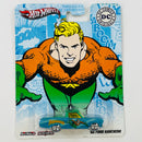 2012 Hot Wheels Nostalgic Brands DC Comics Aquaman 65 Ford Ranchero celeste Llantas de Goma RR base ZAMAC