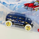2020 Hot Wheels Walmart Exclusive HW Winter Holiday Series Rockster azul metálico 5SP