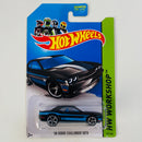 2013 Hot Wheels HW Workshop 08 Dodge Challenger SRT8 negro OH5