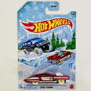 2020 Hot Wheels Walmart Exclusive HW Winter Holiday Series Evil Twin Cadillac rojo metálico AD