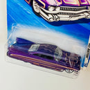 2010 Hot Wheels Hot Auction Custom 59 Cadillac morado metálico LW