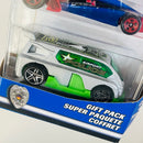2003 Hot Wheels Cop Squad 5 Pack Set de 5 - Ford GT-90, Toyota RSC, Maelstrom, Vulture Roadster, Hyperliner