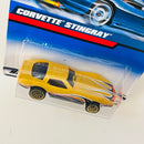 1999 Hot Wheels Chevrolet Corvette Stingray dorado LW base ZAMAC