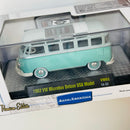 2014 M2 Machines M2 Machines Auto-Thentics Limited Edition 1962 VW Volkswagen Microbus Deluxe USA Model VM02 negro Llantas de Goma