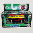 2016 M2 Machines M2 Machines Auto-Dreams Limited Edition 1/9,800 Walmart Exclusive 1959 VW Volkswagen Microbus Deluxe USA Model WMTS05 negro Llantas de Goma