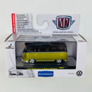 2015 M2 Machines M2 Machines Auto-Thentics Limited Edition 1958 VW Microbus 15 Window USA Model VM03 verde Llantas de Goma