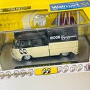 2017 M2 Machines M2 Machines Mooneyes Limited Edition 1/8,188 Walmart Exclusive 1959 VW Volkswagen Double Cab Truck WMTS09 beige Llantas de Goma
