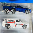 2008 Hot Wheels City Sets 5 Pack Set de 5 - Tow Jam, Fandango, 07 Chevy Tahoe, Dodge Ram 1500, Old Number 5.5