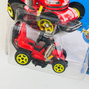 2016 Hot Wheels HW Ride-Ons Grass Chomper rojo 5SP Primera Edición