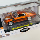2013 M2 Machines Chip Foose Limited Edition 1970 Ford Mustang Gambler 514 naranja Llantas de Goma