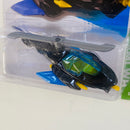 2013 Hot Wheels HW Imagination Batman Batcopter negro