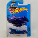 2014 Hot Wheels HW City Infinity Batmobile azul metálico TRAP5
