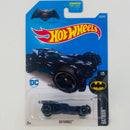 2017 Hot Wheels Batman v Superman Dawn of Justice Batmobile azul oscuro metálico MC5