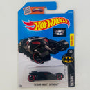 2016 Hot Wheels The Dark Knight Batmobile The Tumbler negro 6SP con MC5 Tarjeta Internacional - Detalle Burbuja