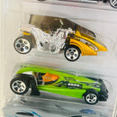 2005 Hot Wheels Autogrfx 5 Pack Set de 5 - Hyper Mite, I Candy, Motor Psycho, Vulture Roadster, Ground FX
