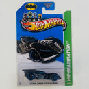 2015 Hot Wheels HW Imagination Batman Arkham Asylum Batmobile negro MC5