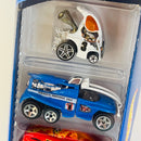 2002 Hot Wheels Extreme City 5 Pack Set de 5 - Hyper Mite, XS-IVE, Shadow Jet II, Road Rocket, Shredster