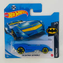 2021 Hot Wheels Batman The Batman Batmobile azul RA6 base ZAMAC Blíster Europeo