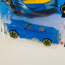 2021 Hot Wheels Batman The Batman Batmobile azul RA6 base ZAMAC Blíster Europeo