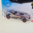 2021 Hot Wheels Batman The Batman Batmobile cromado RA6 base ZAMAC
