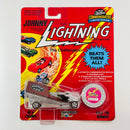 1993 Johnny Lightning The Challengers Commemorative Limited Edition Series C Movin' Van granate Redline con Moneda Coleccionista