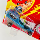 1993 Johnny Lightning The Challengers Commemorative Limited Edition Series F Movin' Van azul Redline con Moneda Coleccionista