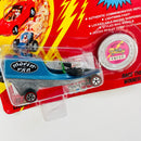 1993 Johnny Lightning The Challengers Commemorative Limited Edition Series F Movin' Van azul Redline con Moneda Coleccionista