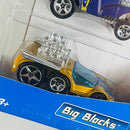 2006 Hot Wheels Big Blocks 5 Pack Set de 5 - Twin Mill, Ford Lightning, 1963 Corvette Chevrolet, Mini Morris Wagon, Sixy Beast