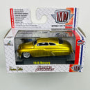 2012 M2 Machines Ground Pounders Limited Edition 1949 Mercury  dorado metálico Llantas de Goma