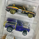 2006 Hot Wheels Big Blocks 5 Pack Set de 5 - Twin Mill, Ford Lightning, 1963 Corvette Chevrolet, Mini Morris Wagon, Sixy Beast