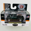 2015 M2 Machines Chip Foose Limited Edition Target Exclusive 1956 Ford F-100 Truck Foose Overlord TGS01 negro Llantas de Goma
