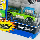 2007 Hot Wheels Wild Things 5 Pack Set de 5 - Cyclops, Fore Wheeler, Motor Psycho, Blastous, Semi-Psycho