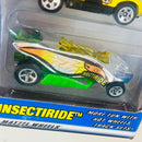2002 Hot Wheels Insectiride 5 Pack Set de 5 - Speed Machine, At-A-Tude, Saltflat Racer, Chaparral 2, Turbo Flame