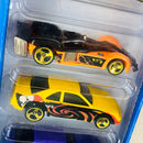 1998 Hot Wheels Volcano Blowout 5 Pack Set de 5 - Power Pipes, Power Rocket, Road Rocket, Ford T-Bird Stocker, Chevrolet Stocker