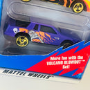 1998 Hot Wheels Volcano Blowout 5 Pack Set de 5 - Power Pipes, Power Rocket, Road Rocket, Ford T-Bird Stocker, Chevrolet Stocker