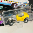 1997 Johnny Lightning Frightning Lightnings Collectors Edition Ed Big Daddy Roth Mysterion amarillo