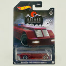 2021 Hot Wheels Walmart Exclusive Batman The Animated Series Batmobile granate metálico AD