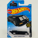 2018 Hot Wheels Batman The Animated Series Batmobile negro 5SP Primera Edición