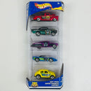 2003 Hot Wheels Robo Zoo 5 Pack Set de 5 - 40 Ford Truck, 57 Chevy, Purple Passion 49 Mercury, Pontiac Banshee, Volkswagen Beetle