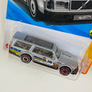 2025 Hot Wheels HW Wagons Volvo 240 Drift Wagon plata metálico AD