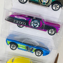 2003 Hot Wheels Robo Zoo 5 Pack Set de 5 - 40 Ford Truck, 57 Chevy, Purple Passion 49 Mercury, Pontiac Banshee, Volkswagen Beetle