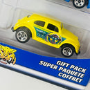 2003 Hot Wheels Robo Zoo 5 Pack Set de 5 - 40 Ford Truck, 57 Chevy, Purple Passion 49 Mercury, Pontiac Banshee, Volkswagen Beetle