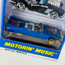 2000 Hot Wheels Motorin Music 5 Pack Set de 5 - 67 Camaro Chevrolet, 65 Mustang Convertible Ford, Purple Passion 49 Mercury, 58 Corvette Coupe, 59 Cadillac