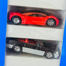 1996 Hot Wheels Super Show Cars 5 Pack Set de 5 - Dodge Viper RT/10, Jaguar XJ220, Audi Avus Quattro, Mercedes Benz SL, Mercedes Benz 380 SEL