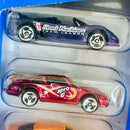 1998 Hot Wheels G-Force Stunt Riders 5 Pack Set de 5 - Ferrari F50 Spider, Porsche 930, Ford T-Bird Stocker, Chevrolet Camaro Convertible, Power Rocket