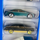 1997 Hot Wheels Showroom Specials 5 Pack Set de 5 - Ferrari 250, BMW M Roadster, Lexus SC400, Mercedes Benz 380 SEL, Ramp Truck