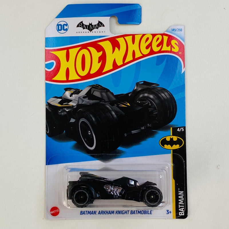 2024 Hot Wheels DC Batman Arkham Knight Batmobile negro metálico ORST