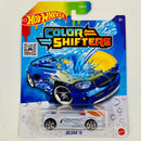 2022 Hot Wheels Color Shifters Deora II celeste y azul metálico PR5 base ZAMAC - Cambia de Color